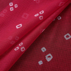 Kota doria cotton tie-dye bandhani fabric 15 - handcrafted