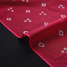 Kota doria cotton tie-dye bandhani fabric 15 - handcrafted