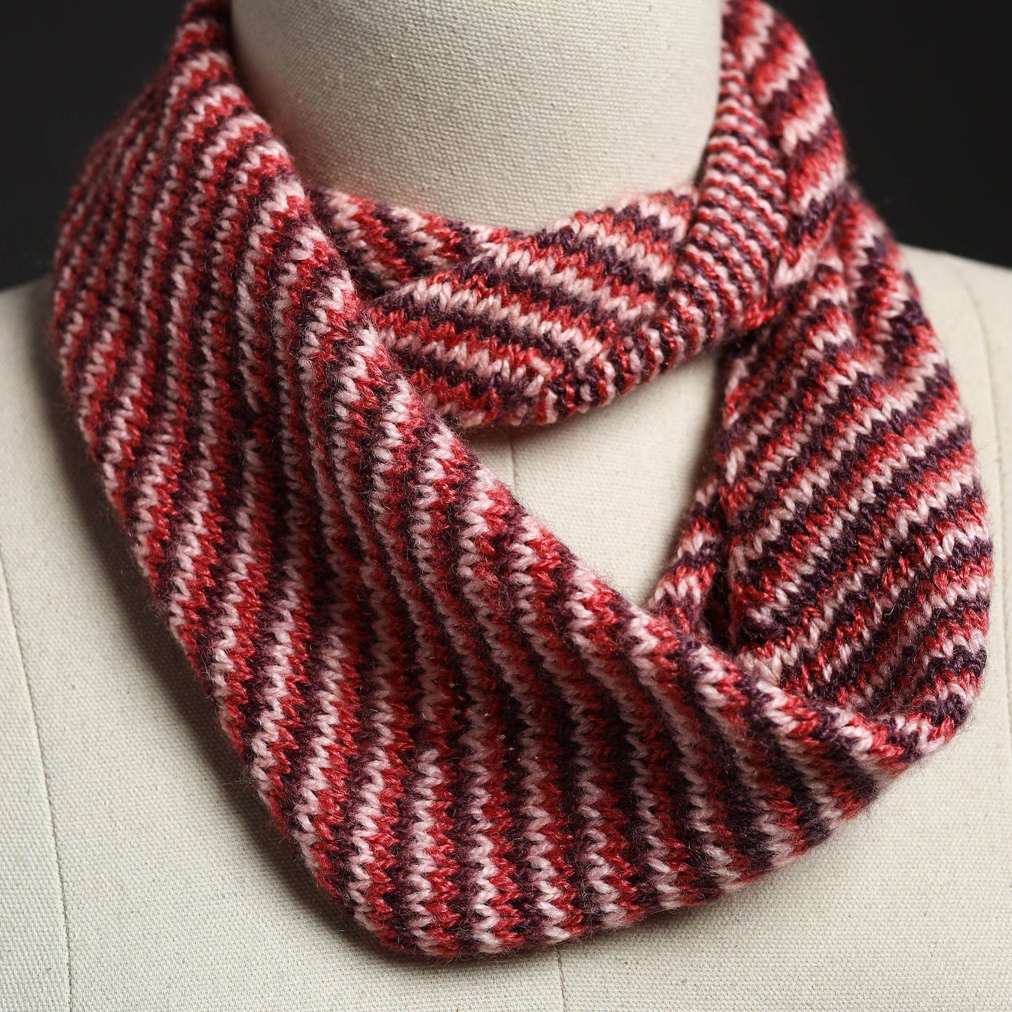  Kumaun Hand Knitted Woolen Neck Warmer