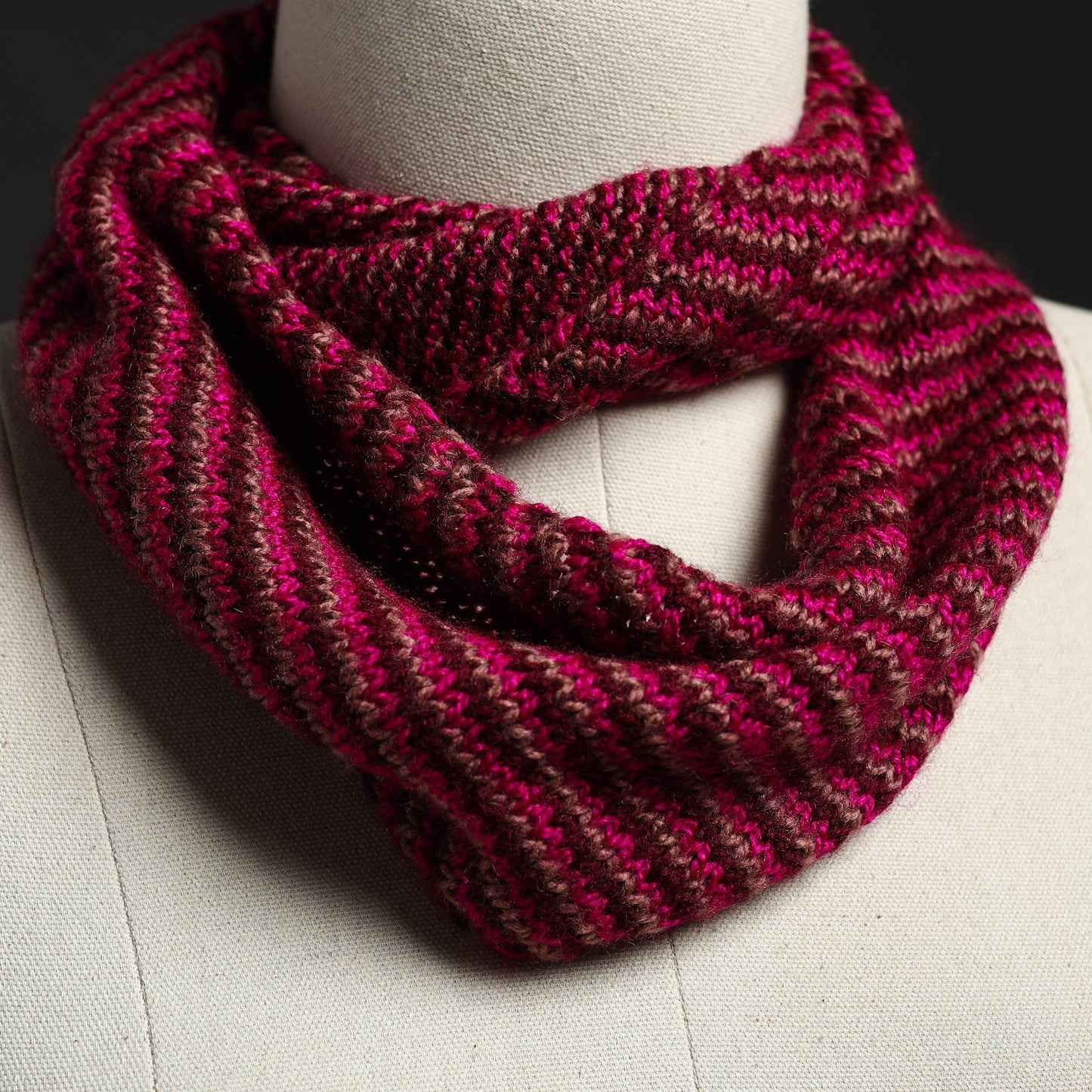  Kumaun Hand Knitted Woolen Neck Warmer
