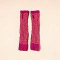 Pink Kumaun Hand Knitted Woollen Hand Warmer
