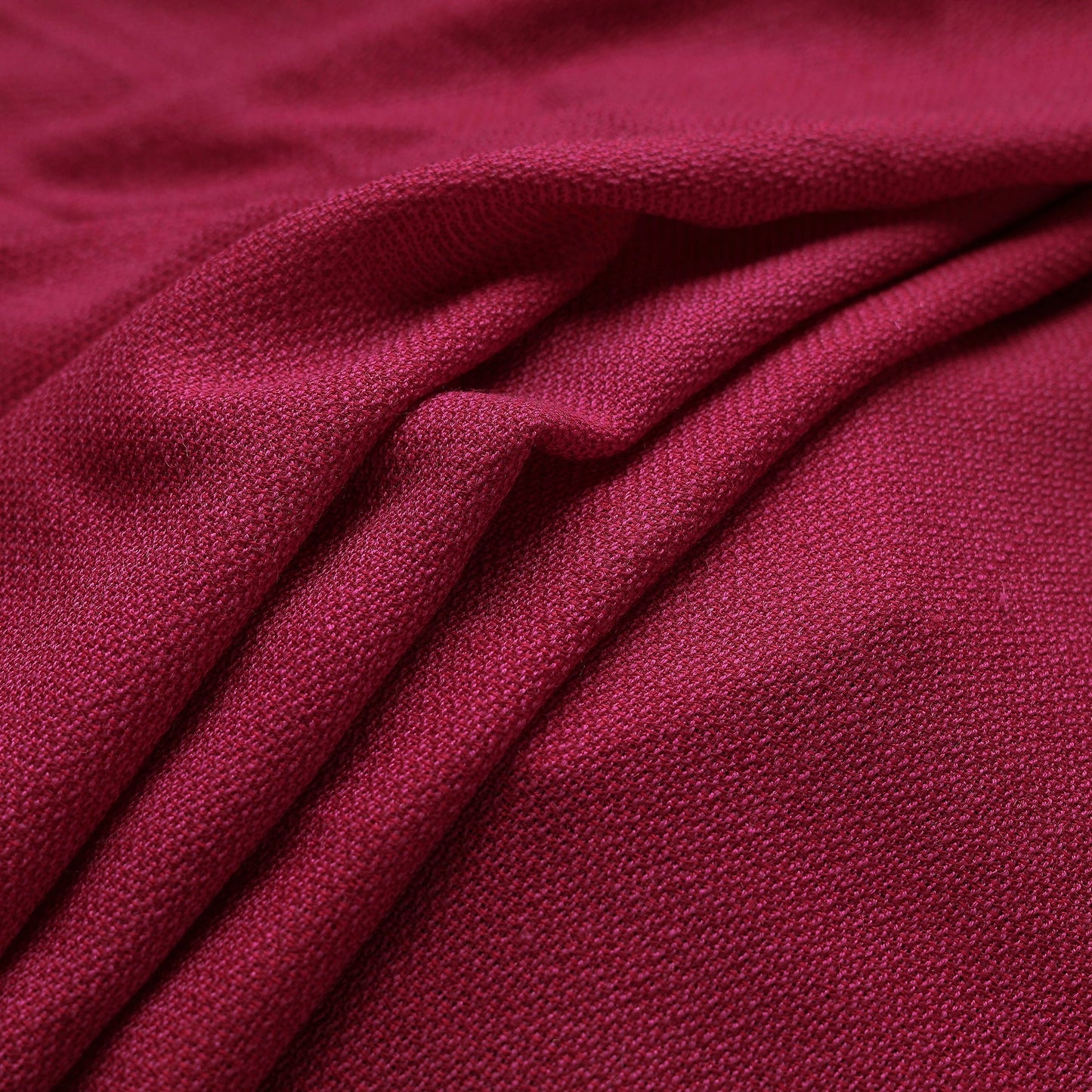  Pink Kumaun Handwoven Merino Woollen Fabric 