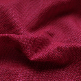  Pink Kumaun Handwoven Merino Woollen Fabric 