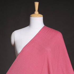 Pink - Kumaun Handwoven Merino Woollen Fabric 03