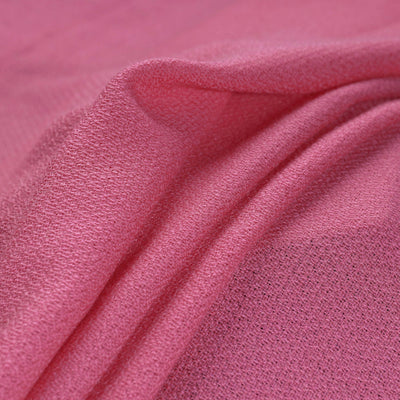 Pink - Kumaun Handwoven Merino Woollen Fabric 03