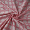 Pink - Kutch Batik Print Modal Silk Fabric 08