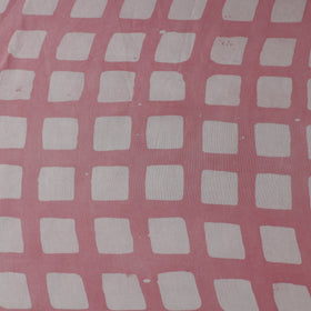 Pink - Kutch Batik Print Modal Silk Fabric 08