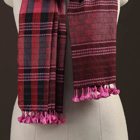 Kutch bhujodi handwoven merino wool stole 203 - handcrafted