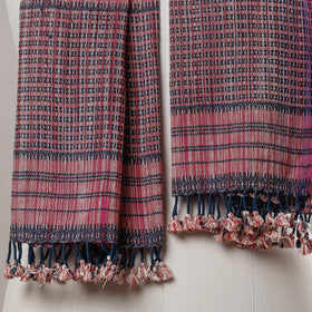 Buy Kutch Bhujodi Weaving Handwoven Organic Kala Cotton Stole Online l iTokri.com