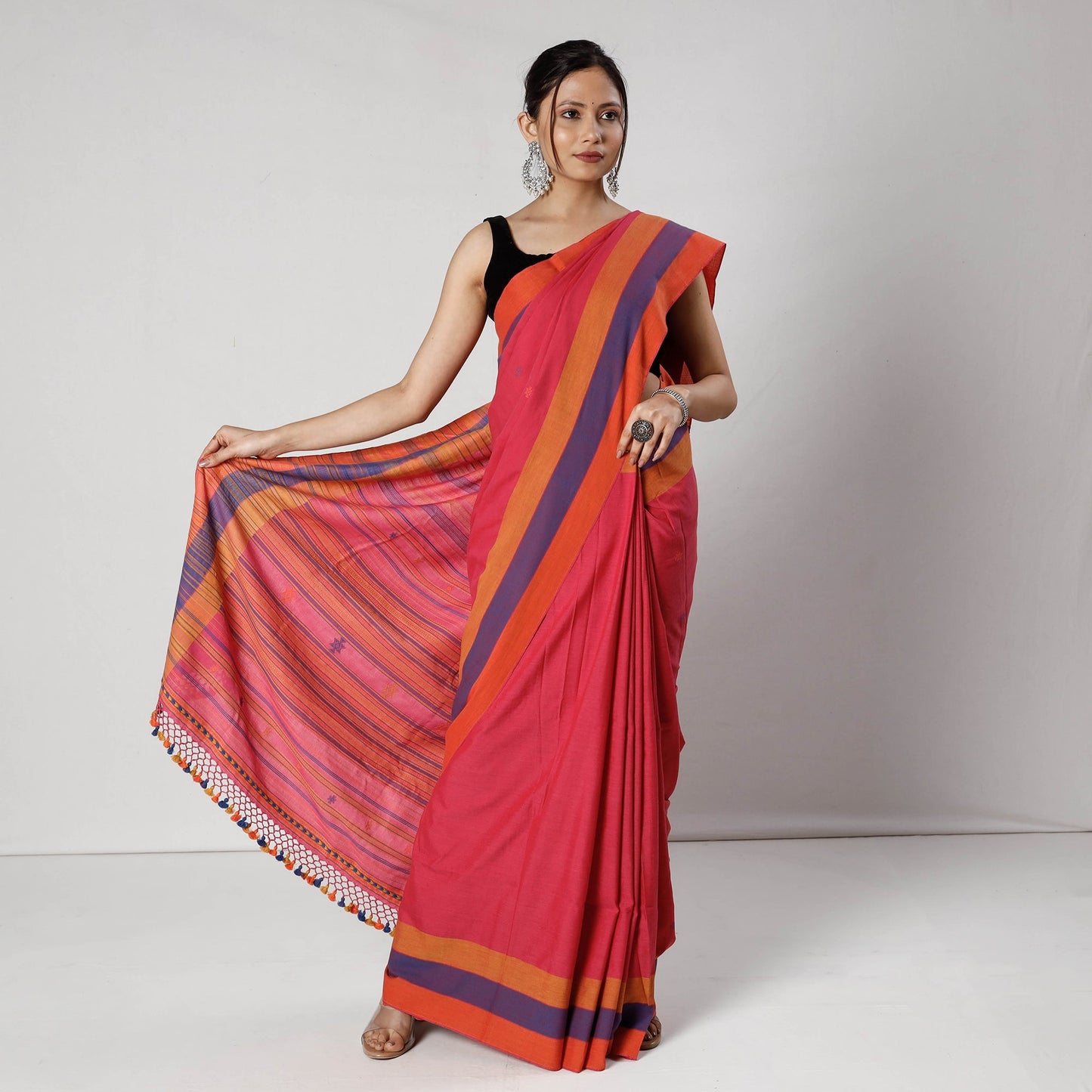  Kutch Cotton Bhujodi Handloom Saree