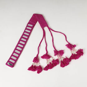  Mirror Work Kutch Embroidery Fabric Belt 