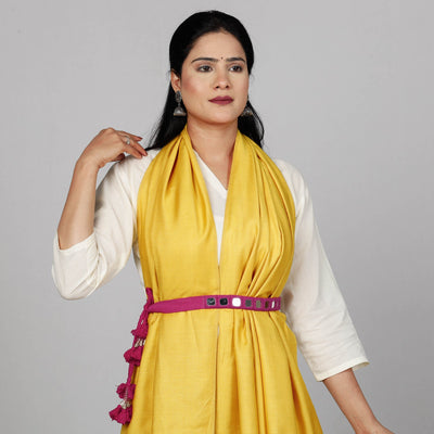  Mirror Work Kutch Embroidery Fabric Belt 