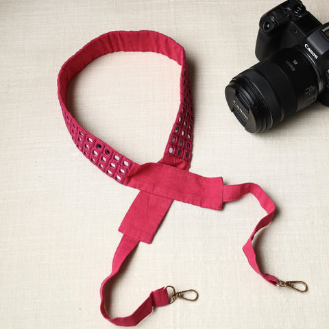  Mirror Work Kutch Embroidery Fabric Camera Belt 