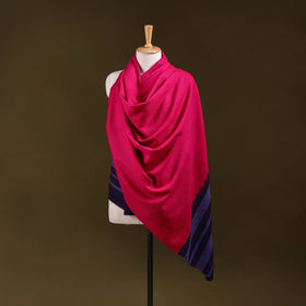 Kutch handwoven merino wool shawl 40 - handcrafted