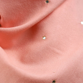 Pink - kutch handwoven zari & mirror work acrylic wool