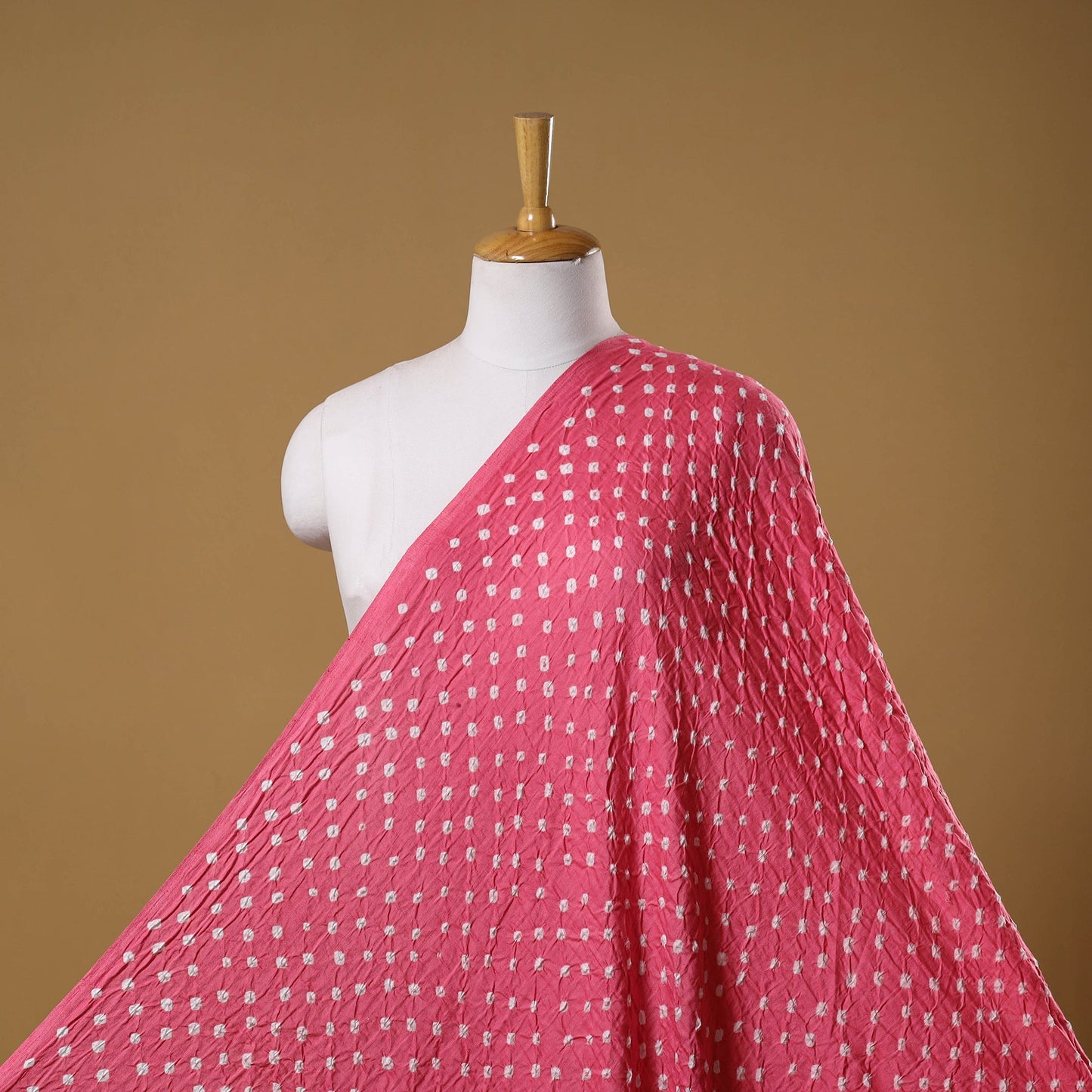 Kutch tie-dye cotton bandhani fabric 32 - handcrafted