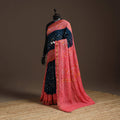 Kutch tie-dye cotton bandhani saree with blouse piece 35