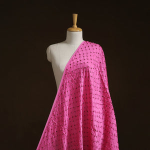 Kutch tie-dye modal silk bandhani fabric 08 - handcrafted