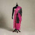 Pink Kutch Tie-Dye Mul Cotton Bandhani Dupatta