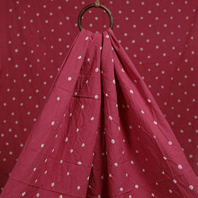 Kutch tie-dye pure mul cotton bandhani fabric 05