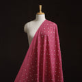 Kutch tie-dye pure mul cotton bandhani fabric 05