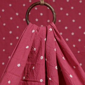 Kutch tie-dye pure mul cotton bandhani fabric 05