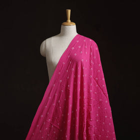 Kutch tie-dye pure mul cotton bandhani fabric 07