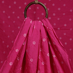 Kutch tie-dye pure mul cotton bandhani fabric 07
