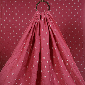 Kutch tie-dye pure mul cotton bandhani fabric 11