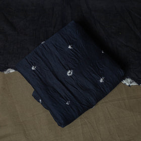 Kutch tie-dye satin cotton bandhani 3pc unstitched dress
