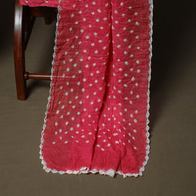 Kutch tie-dye satin cotton bandhani sequin work 3pc