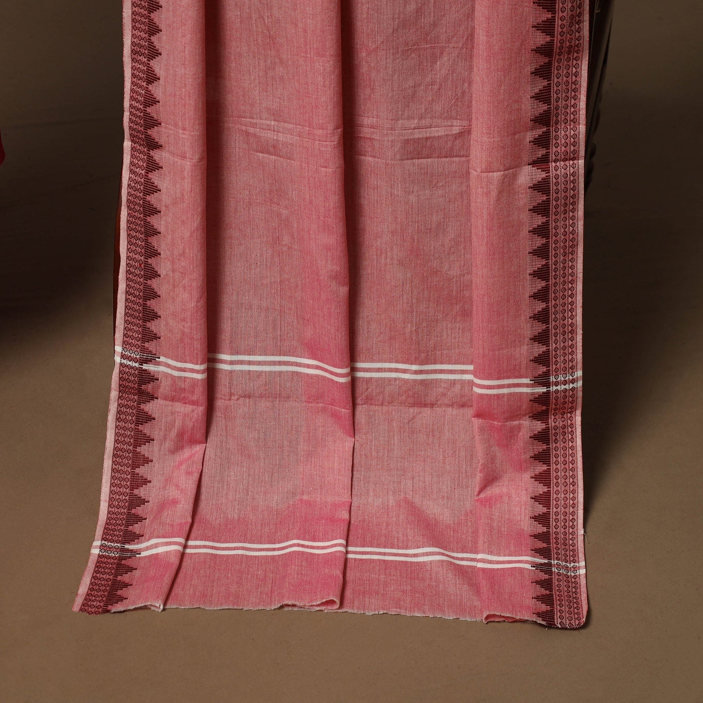 Leheriya tie-dye handloom chanderi silk 2pc unstitched