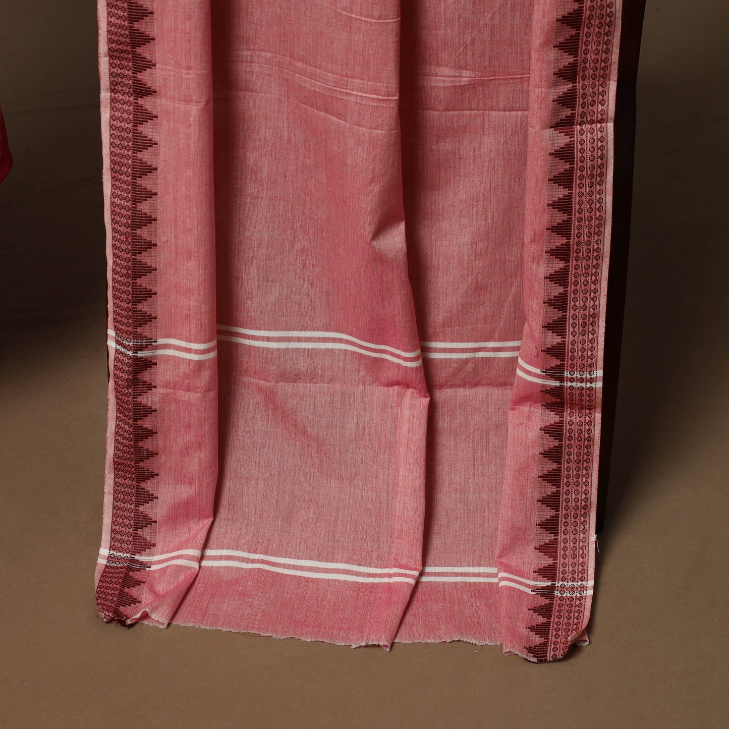 Leheriya tie-dye handloom chanderi silk 2pc unstitched