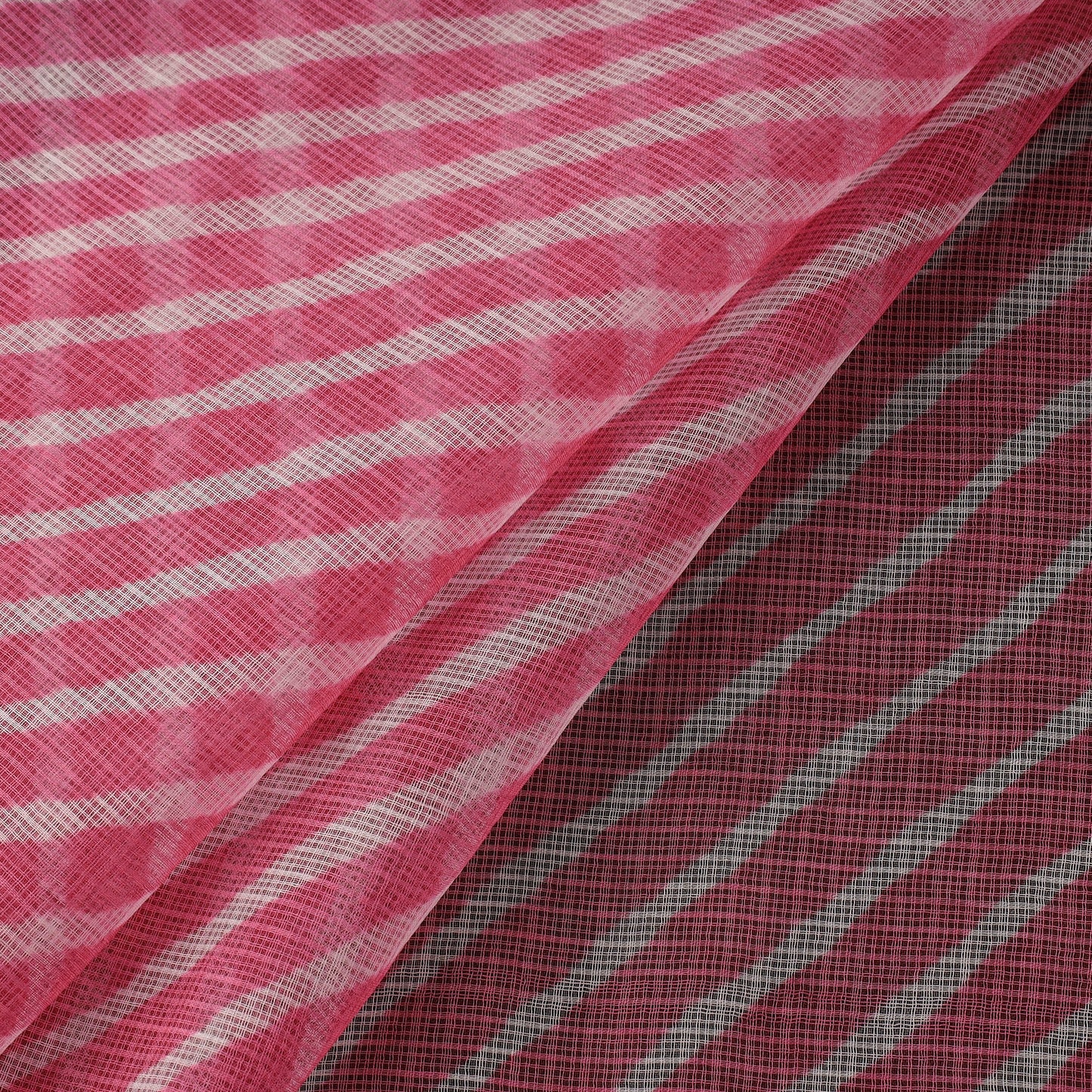 Leheriya tie-dye kota doria cotton fabric 19 - handcrafted