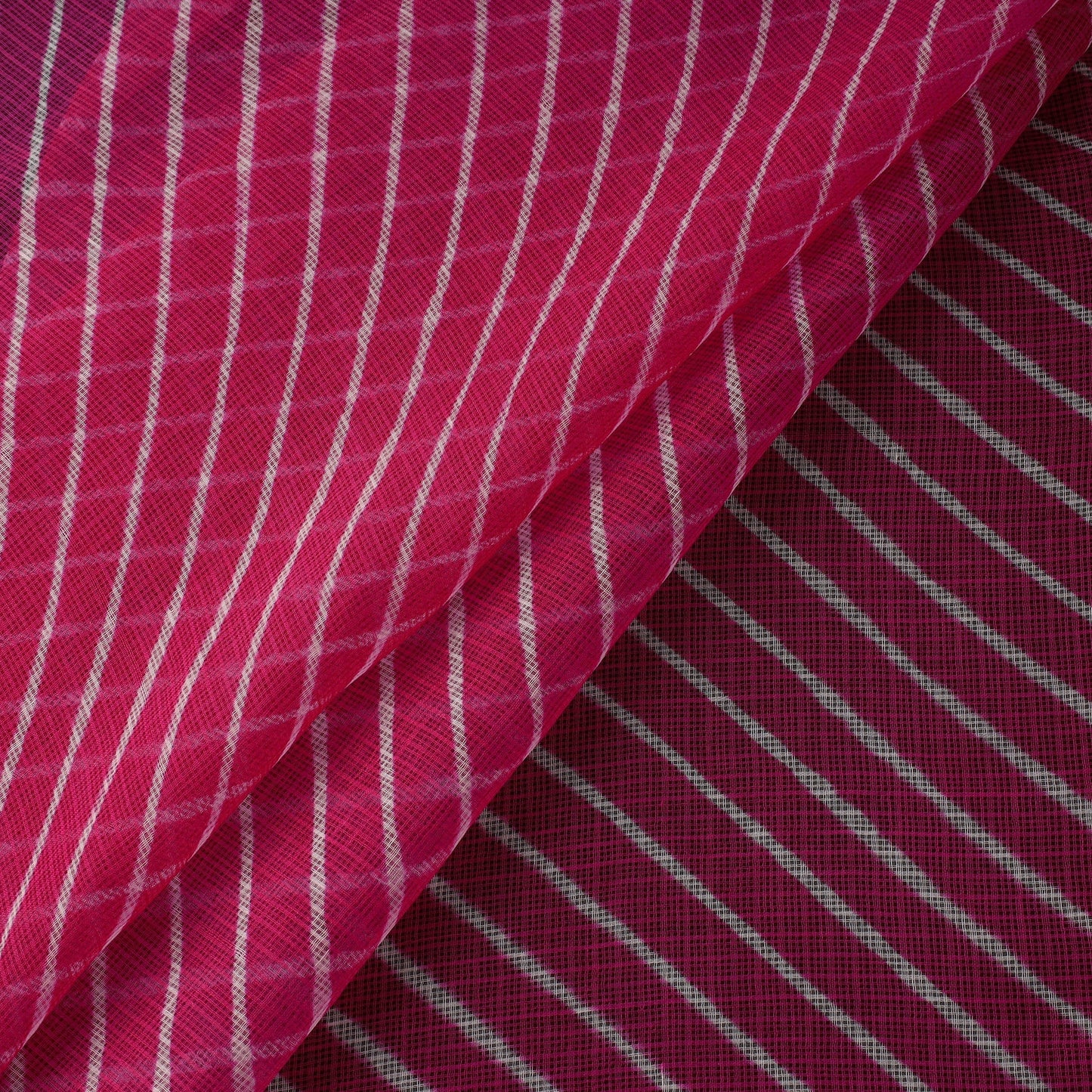 Leheriya tie-dye kota doria cotton fabric 22 - handcrafted