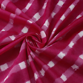 Buy Leheriya Tie-Dye Mothra Chanderi Silk Fabric 39 Online at iTokri.com