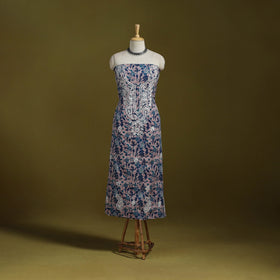 Lucknowi chikankari work sanganeri unstitched kurta