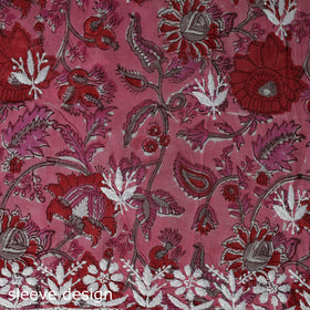 Lucknowi chikankari work sanganeri unstitched kurta