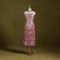 Lucknowi chikankari work sanganeri unstitched kurta
