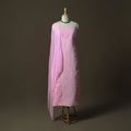 Pink - lucknowi hand embroidered cotton chikankari 3pc
