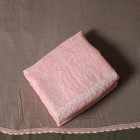 Pink - lucknowi hand embroidered cotton chikankari 3pc