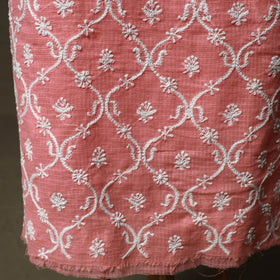 Lucknowi hand embroidered kota doria cotton chikankari 2pc