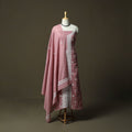 Lucknowi hand embroidered kota doria cotton chikankari 2pc
