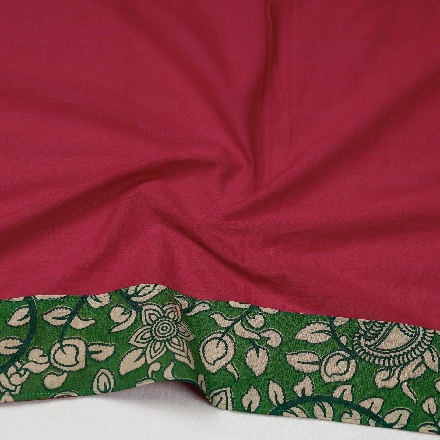 Buy Mangalagiri Handloom Cotton Blouse Piece with Border Online at iTokri.com