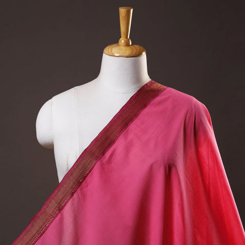 Mangalagiri Cotton Fabric with Zari Border Online