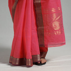 Buy  Mangalagiri Handloom Cotton Saree with Zari Border Online at iTokri.com
