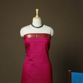 Mangalagiri silk cotton 3pc unstitched dress material
