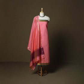 Mangalagiri silk cotton 3pc unstitched dress material