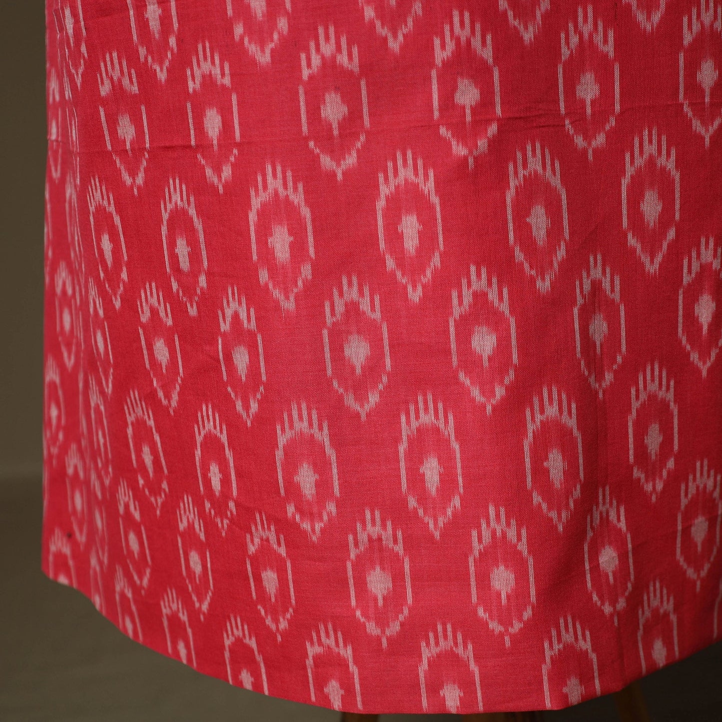 Handloom mercerised cotton pochampally ikat 2pc unstitched
