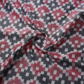 Mercerised cotton pochampally ikat fabric 08 - handcrafted